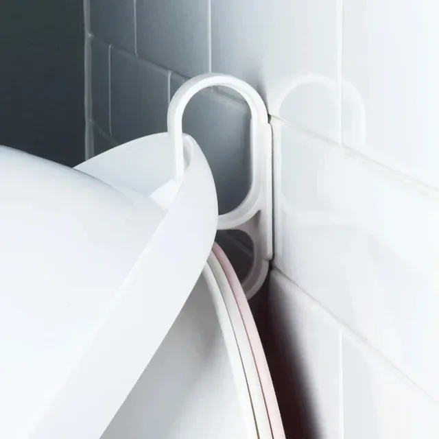 Crochet de lavabo mural Double couche – vue 4