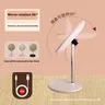 Miroir de maquillage rond LED – vue 3
