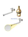 Mitigeur mural monocommande bec long pivotant inoxydable… – vue 2