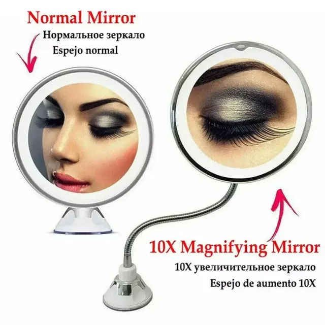 Miroir de maquillage rotatif à 360 degrés – vue 4