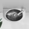 Lavabo mural inoxydable304 épais acier cadre charge… – vue 4