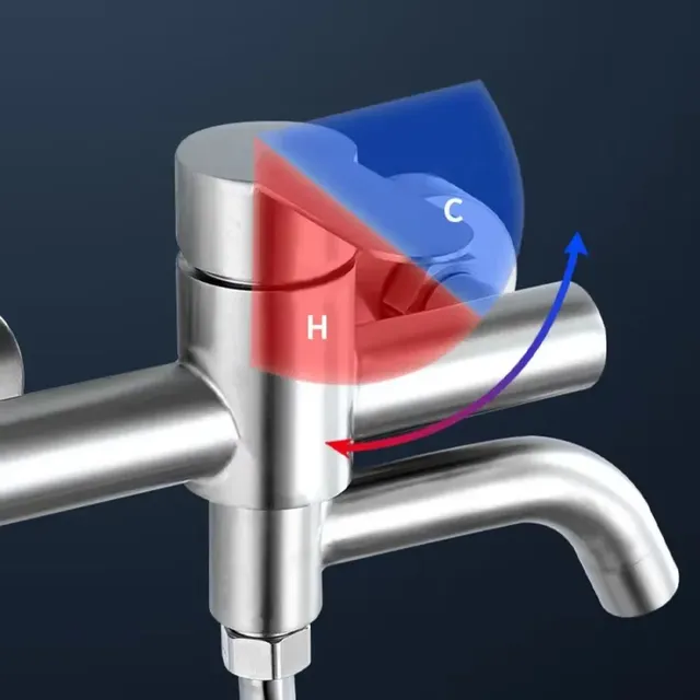 Robinets de douche de salle de bains – vue 6