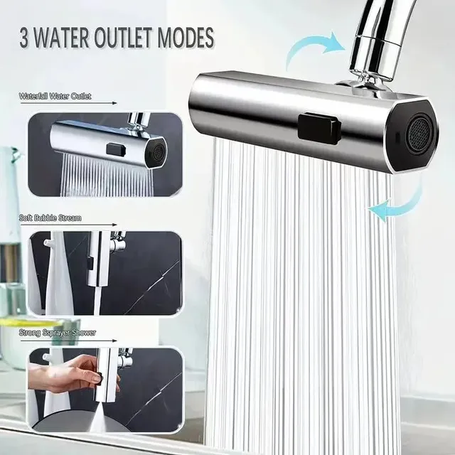Nouveau robinet de cuisine 3 Modes