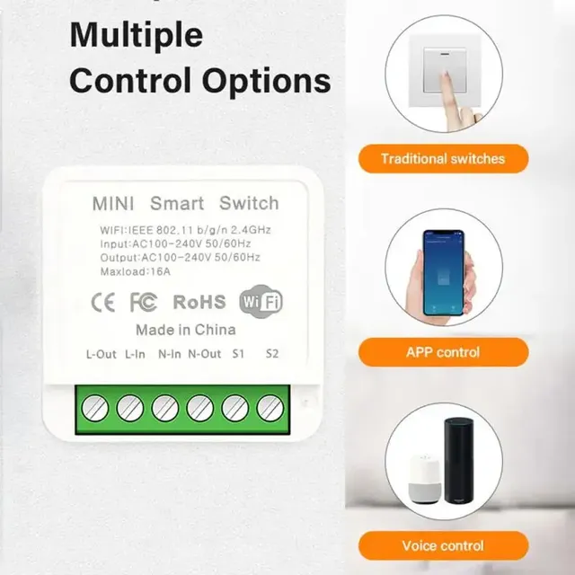 Tuya Smart WiFi Mini Breaker Control Switch – vue 6