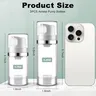 Paquet de 3 bouteilles à pompe sans air 3.4oz/1.7oz… – vue 5