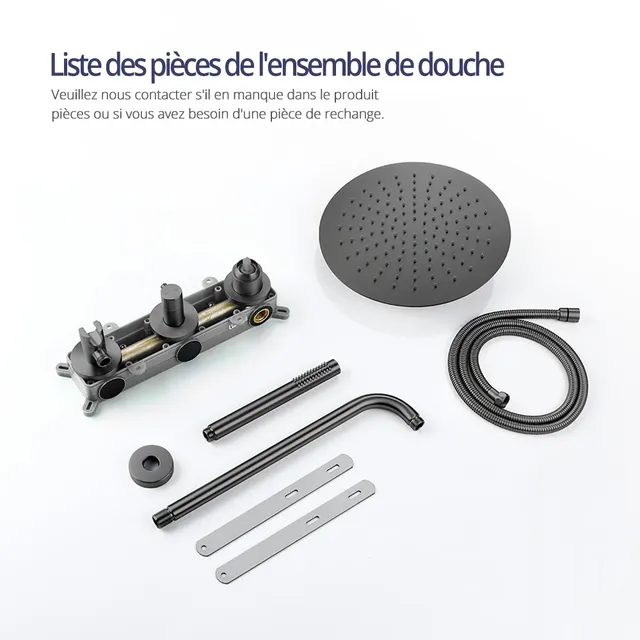 Robinet de douche à main – vue 6