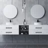 1 pièces moderne noir en aluminium armoires de cuisine… – vue 5