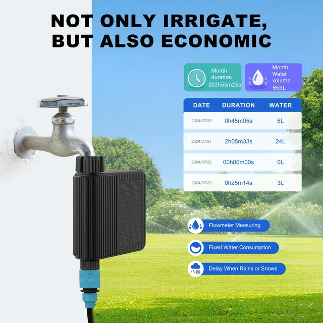 GIRIER Tuya minuterie d'eau intelligente minuterie de… – vue 4