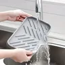 Plateau d'évier en Silicone avec vidange – vue 2