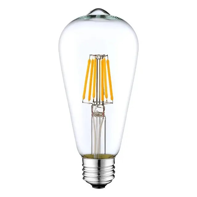 Ampoules à Filament LED transparentes ST64 à intensité… – vue 3