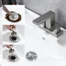 Évier de lavabo de salle de bains en acier inoxydable – vue 3