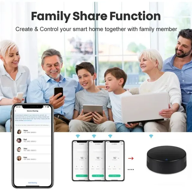 Télécommande infrarouge WiFi universelle intelligente… – vue 6