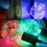 LED Edison chaîne ampoule E27 110V 220V G95 coloré RGB… – vue 6