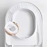 Siège de toilette blanc jetable – vue 5