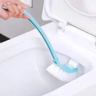 Brosse courbe de toilette de type S pour salle de bains