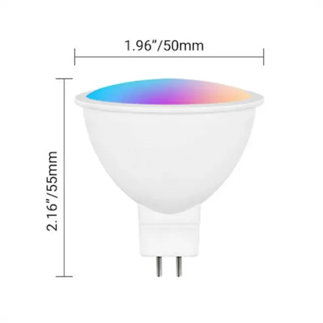 Tuya Zigbee/WIFI ampoule intelligente GU10/GU5.3/MR16… – vue 6