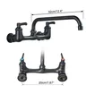 Robinet de lavabo en laiton Antique – vue 6