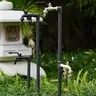 Robinet Laiton Noir Extérieur Antigel Anticorrosion… – vue 2