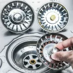 Bouchon de vidange de lavabo en acier inoxydable, filtre Anti-colmatage pour évier de cuisine, bouchon de déchets, accessoires de cuisine