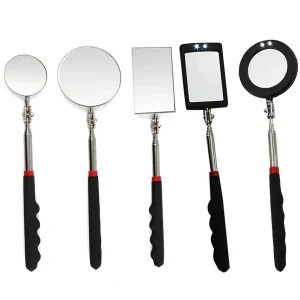 360 ° Miroir d’inspection miroirs télescopiques à lumière LED étendent les outils mécaniques miroir d’inspection poignée télescopique outils de réparation 360 ° Miroir d’inspection miroirs télescopiques à lumière LED étendent les outils mécaniques miroir d’inspection poignée télescopique outils de réparation