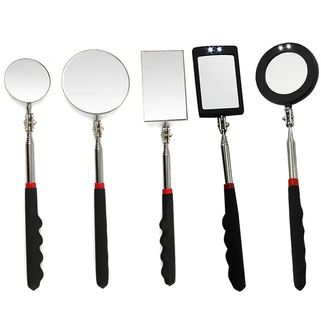 360 ° Miroir d'inspection miroirs télescopiques à…