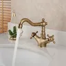 JIENI-Robinet de cuisine en laiton antique – vue 4
