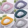 Housse siège toilette épaissie peluche chaude extensible… – vue 2