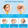 Miroir de maquillage de 8 pouces avec lampe lumineuse… – vue 5