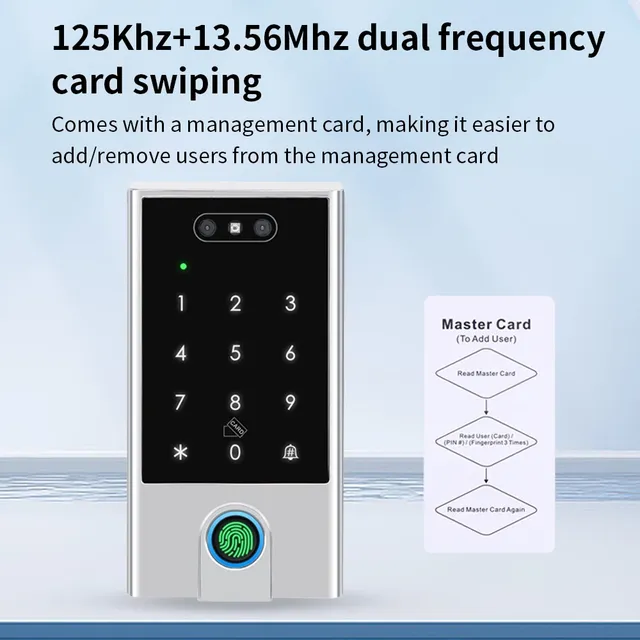 VF4 VF5 étanche IP66 Tuya WIFI reconnaissance faciale ID… – vue 4