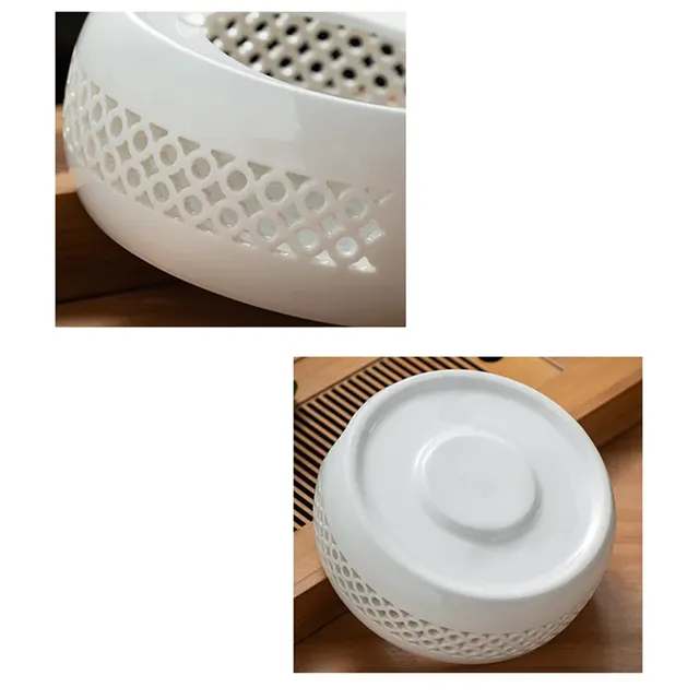 2X théière support plus chaud Base chauffe-thé Base… – vue 4