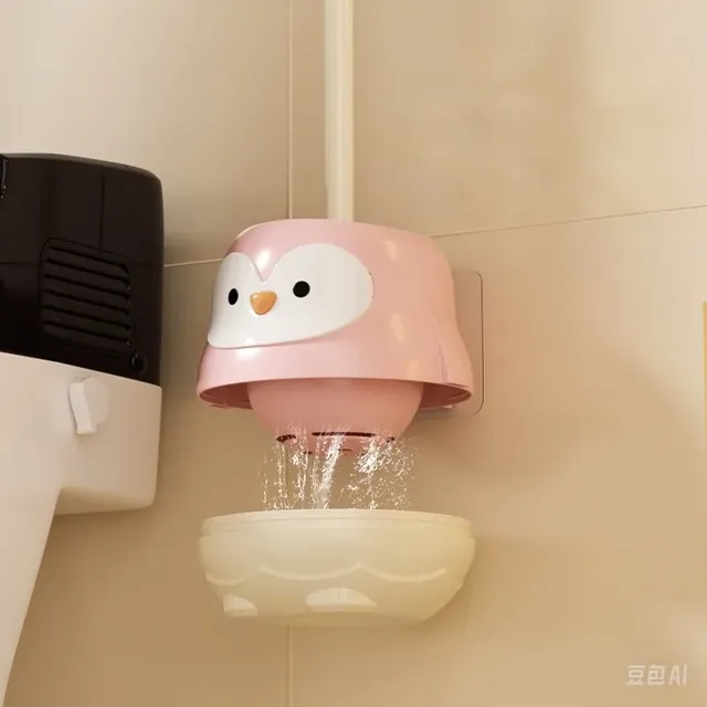 Brosse de toilette en plastique avec Base sur pied – vue 4