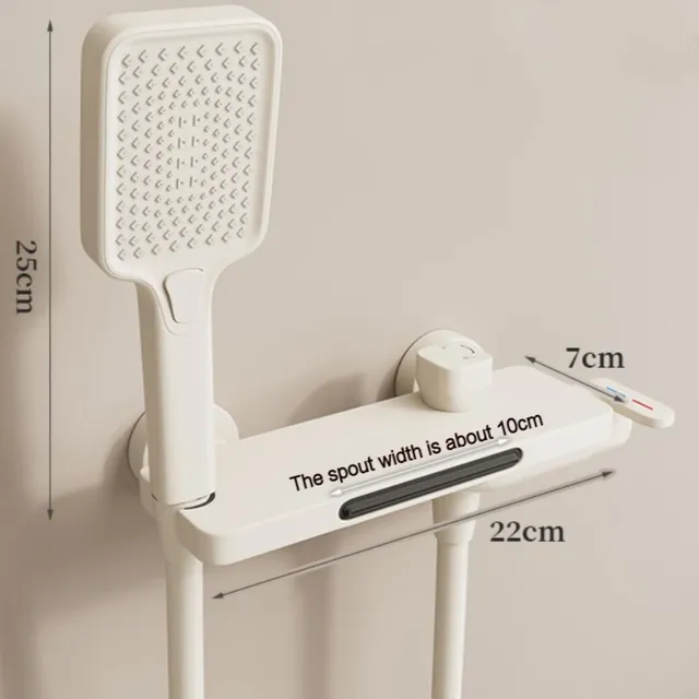 Robinet de baignoire cascade de salle de bains – vue 7