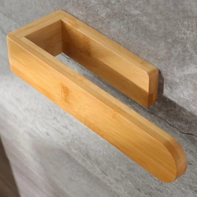 Porte-serviettes en bois Non perforé – vue 5