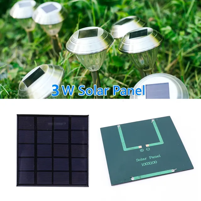 Panneau solaire 3W 5V – vue 3