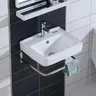 Lavabo à support en acier inoxydable – vue 2