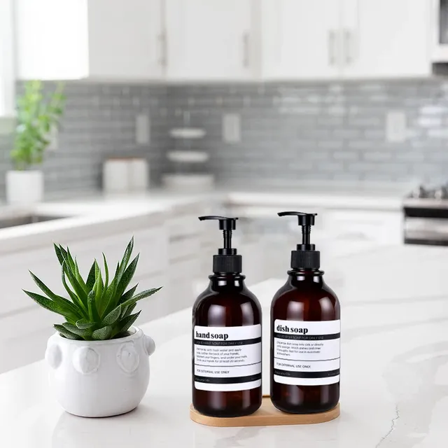 Distributeur savon vaisselle évier cuisine pompe… – vue 2