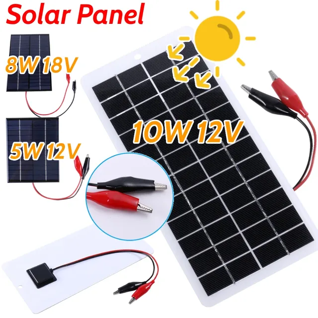 Panneau solaire Portable 8W 18V – vue 2