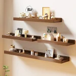 Support de rangement mural 60cm, présentoir de séparation en bois, maison salon, étagère murale Simple et moderne, support de tri stratifié