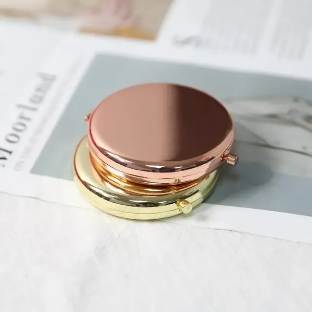 Petit miroir de maquillage portable double face – vue 5