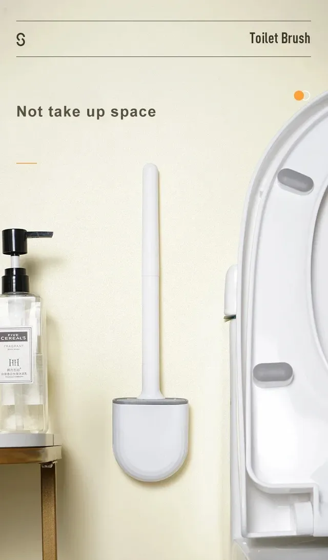 Brosse de toilette en Silicone – vue 2