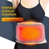 Ceinture chauffante abdominale peluche velours cristal… – vue 1