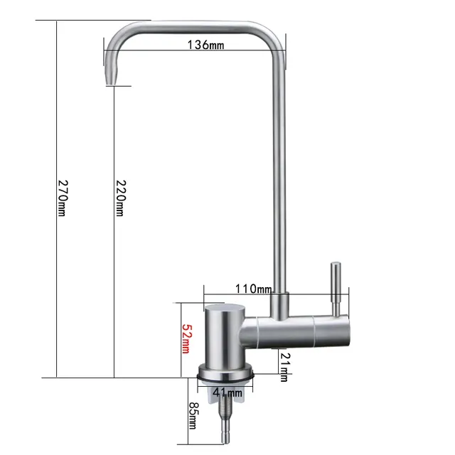 Robinet de cuisine pliant – vue 2