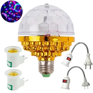 Lumières d'étape de RVB avec des ampoules rotatives d'inda de prise de…
