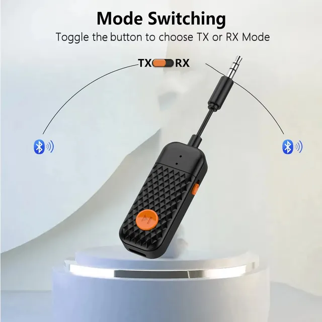 Bluetooth 5.4 transmetteur récepteur Audio 3.5MM AUX… – vue 6