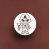 Dessin animé Marvel Hero bouton de tiroir gravé en bois… – vue 3