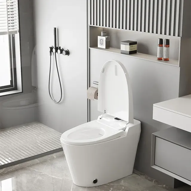 Toilettes intelligentes LED télécommande monobloc… – vue 5