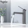 HOBasin-Robinet d'eau chaude et froide en laiton gris – vue 2