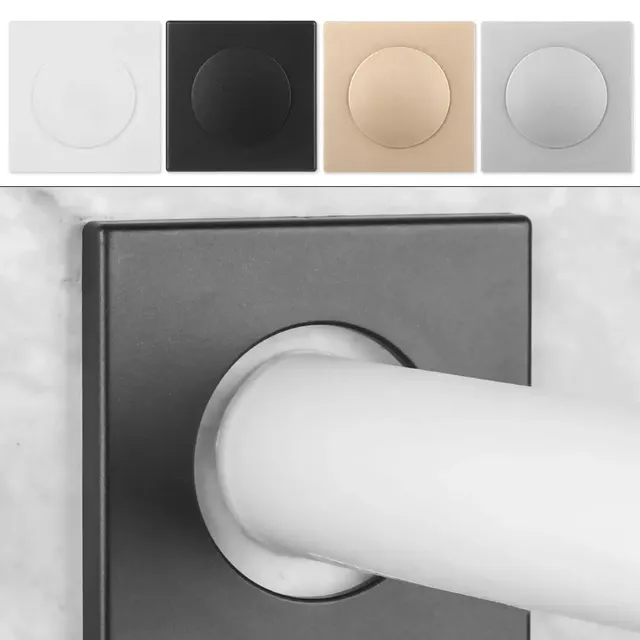 Couvercle décoratif pratique pour trou de fil mural – vue 4