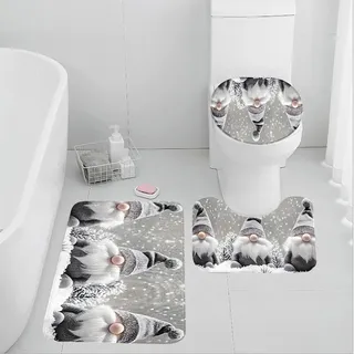 Siège toilette hiver personnes âgées pelucheux rembourré antidérapant…