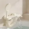 Robinet de baignoire mural en laiton massif de Style… – vue 2